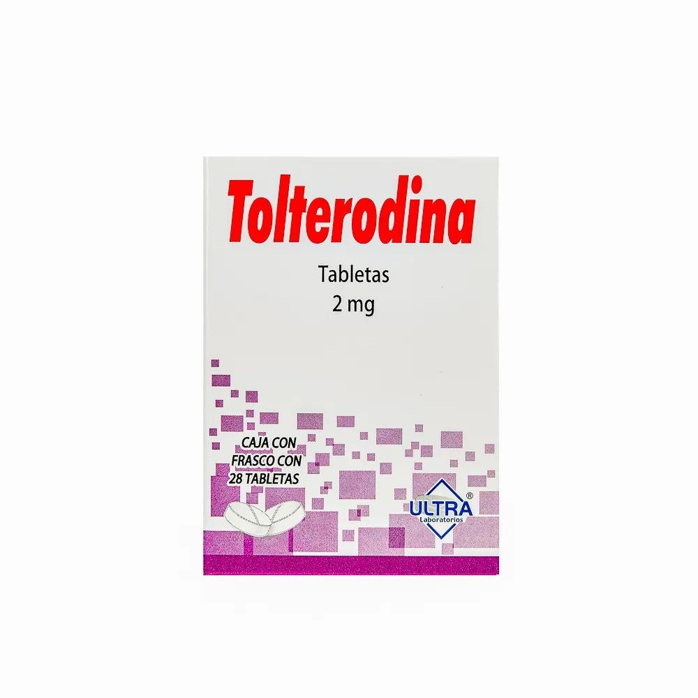 TOLTERODINA 28 TAB 2MG  ULTRA