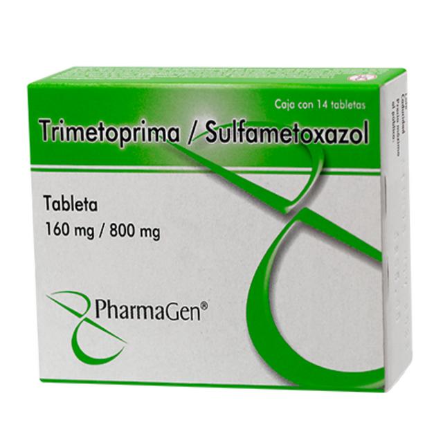 TRIMETOPRIMA/SULFAMETO 14 TAB 160/800 MG