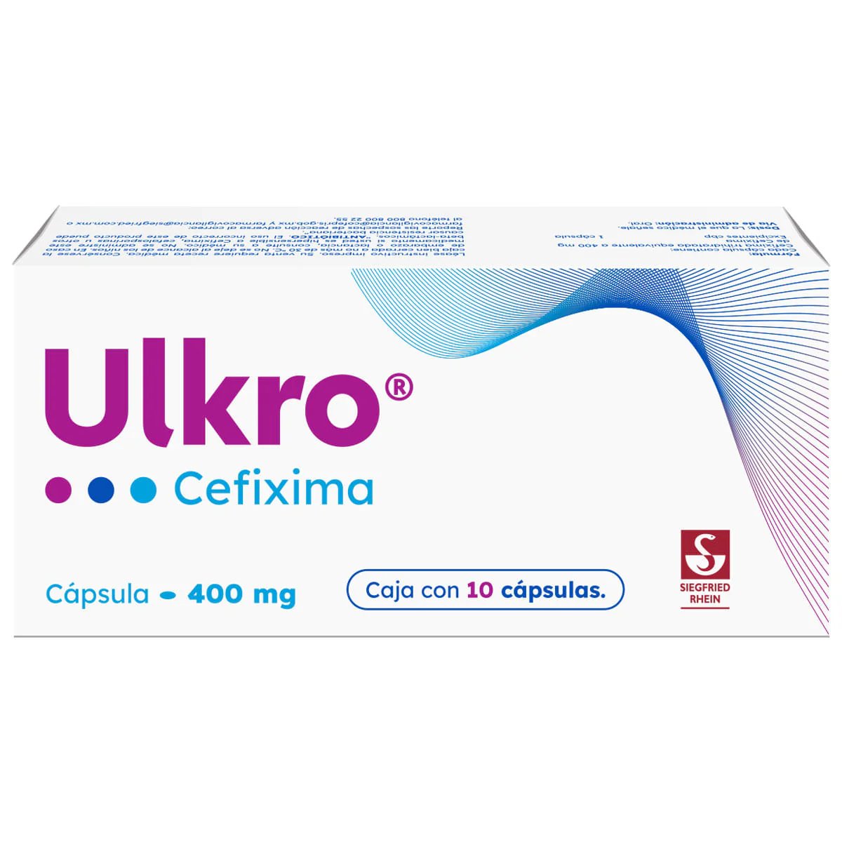 ULKRO 400 MG 10 CAPS