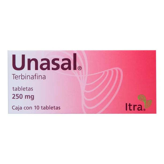 UNASAL 250 MG 10 TAB