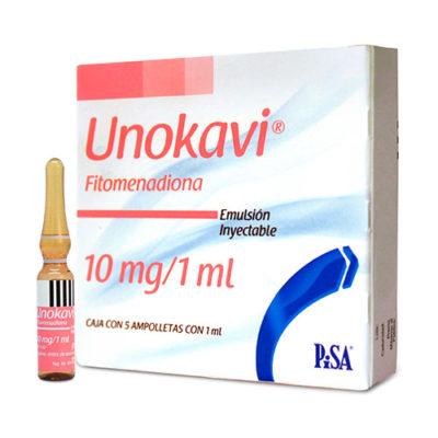 UNOKAVI 10MG/1ML C/1ML 5AMP EMINY
