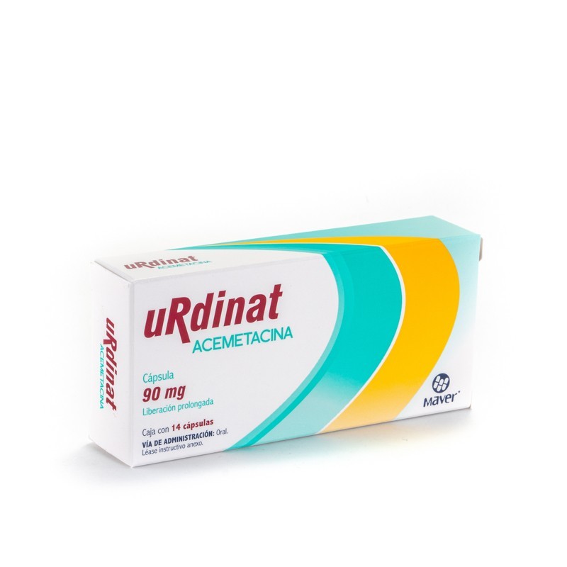 URDINAT 14 CAPS 90 MG