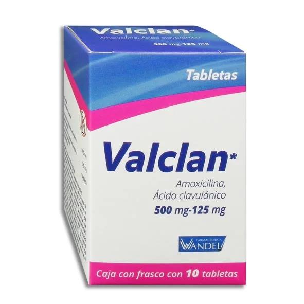 AMOX/A-CLAV 500/125MG 10TAB LGEN