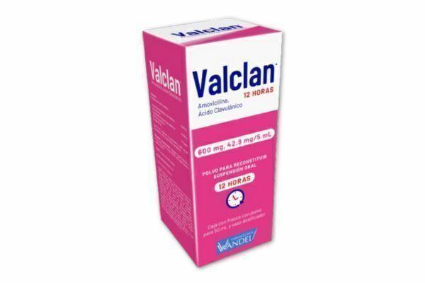 VALCLAN 12H 1 SUSP 600/42.90MG/50 ML