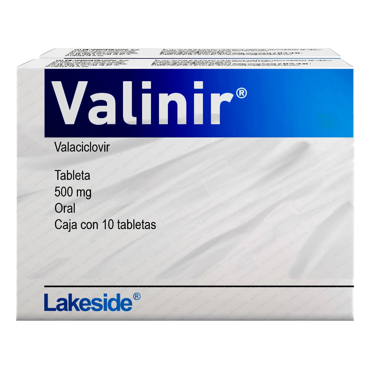 VALINIR 500 MG 10 TAB DUO PACK