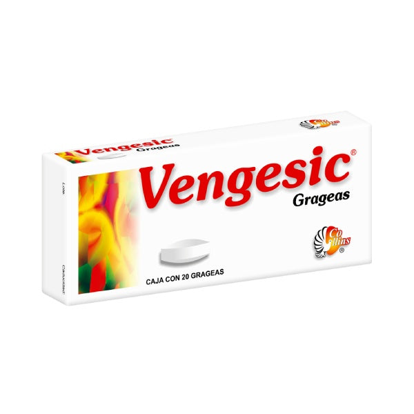 VENGESIC 20 GRAG 200/100/0.5 MG