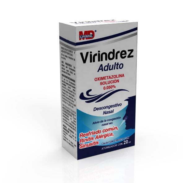 VIRINDREZ ADULTO 1 ATOM 50 MG/20 ML