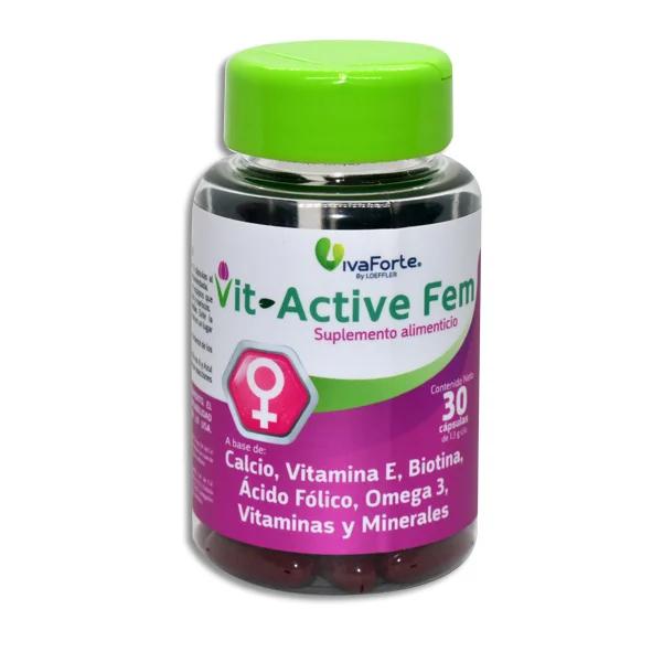 VIT-ACTIVE FEM 30 CAPS 1.3G C/U