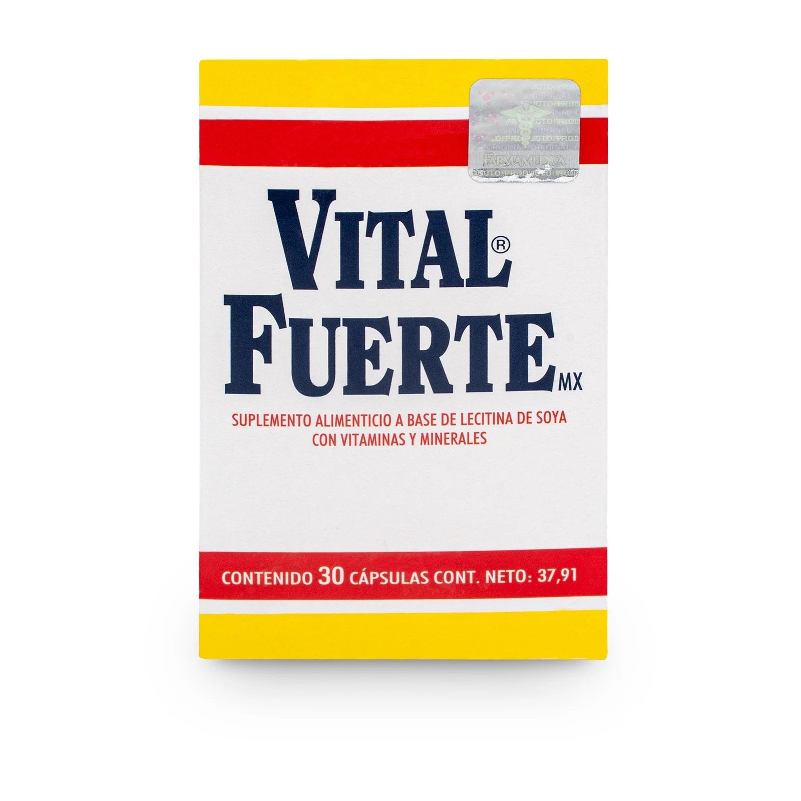 VITAL FUERTE MX SUP ALIM 30CAPS