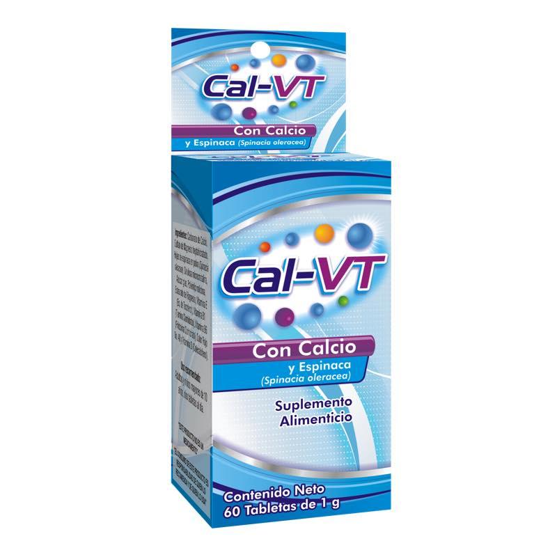 VITAMINA D CAL-VT 60 TAB 1G
