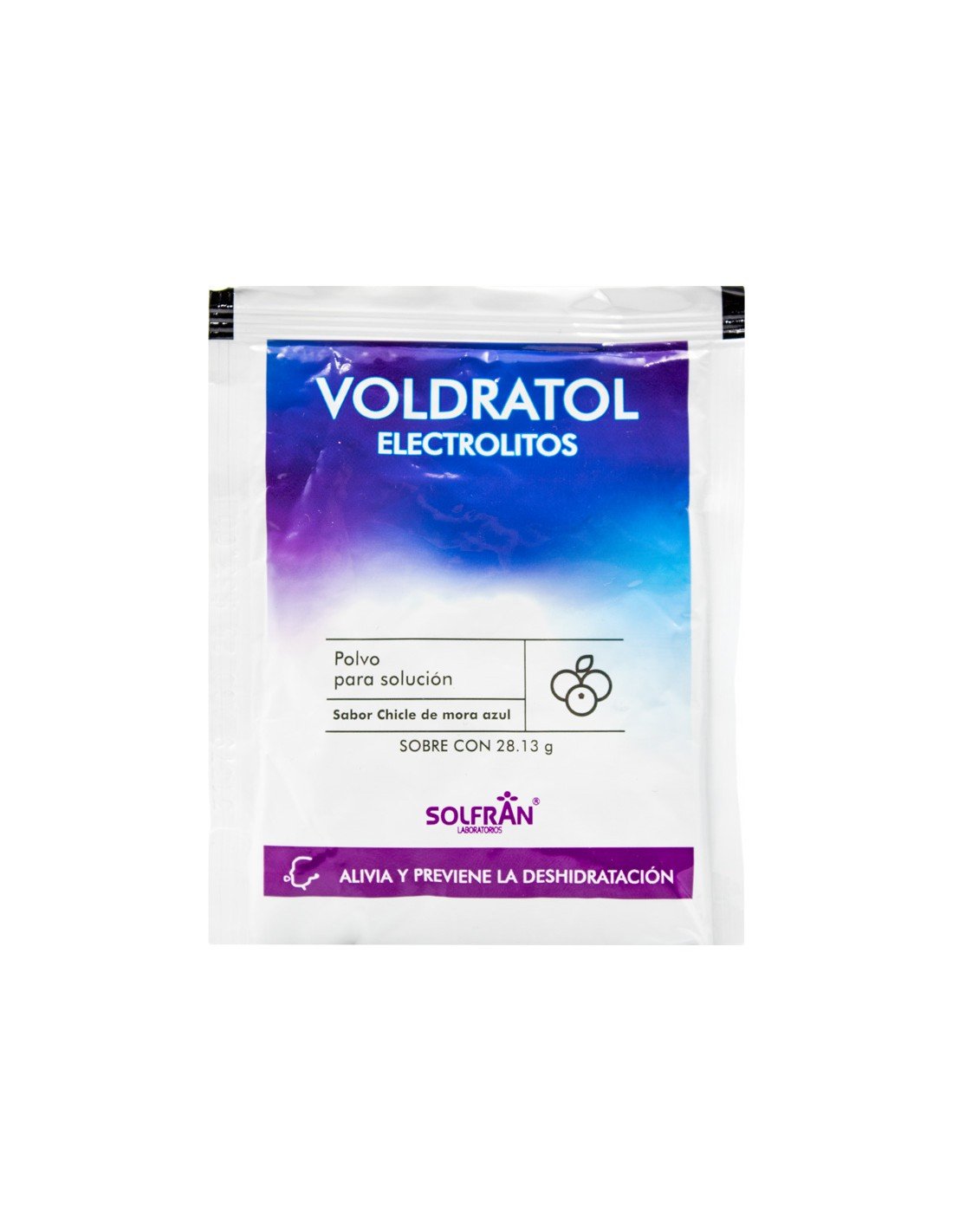 VOLDRATOL SABOR MORA AZUL 1 SOB 28.13 G