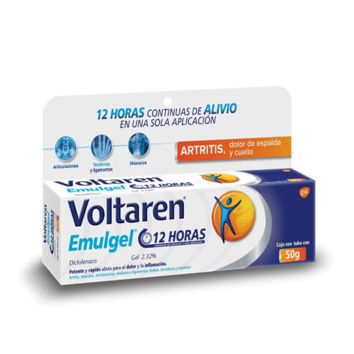 VOLTAREN EMULGEL 2.32% 12H 50G GEL