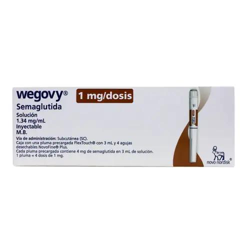 WEGOVY 1MG PLUMA 4 DOSIS 1.34MG