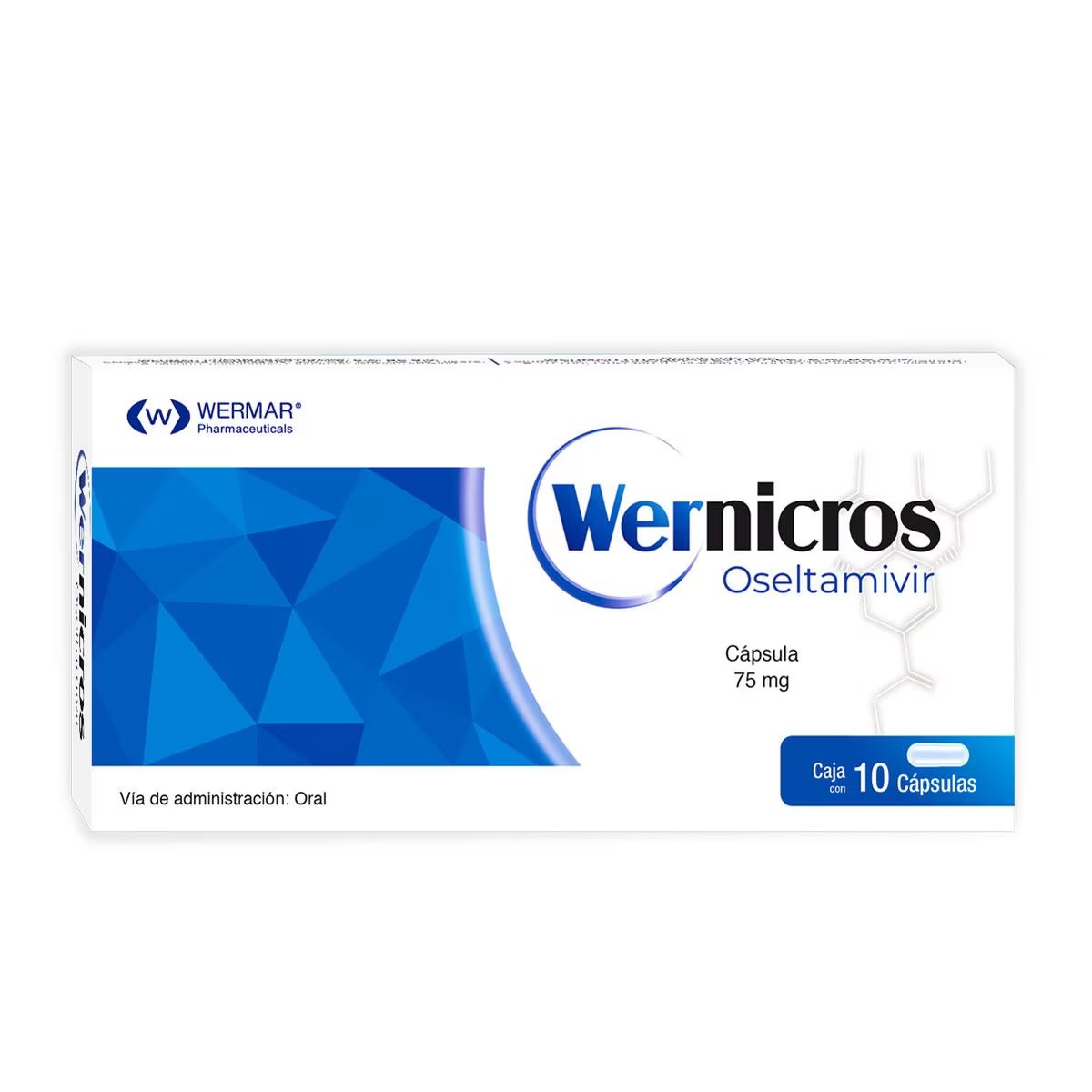 WERNICROS 75 MG 10 CAPS     LGEN