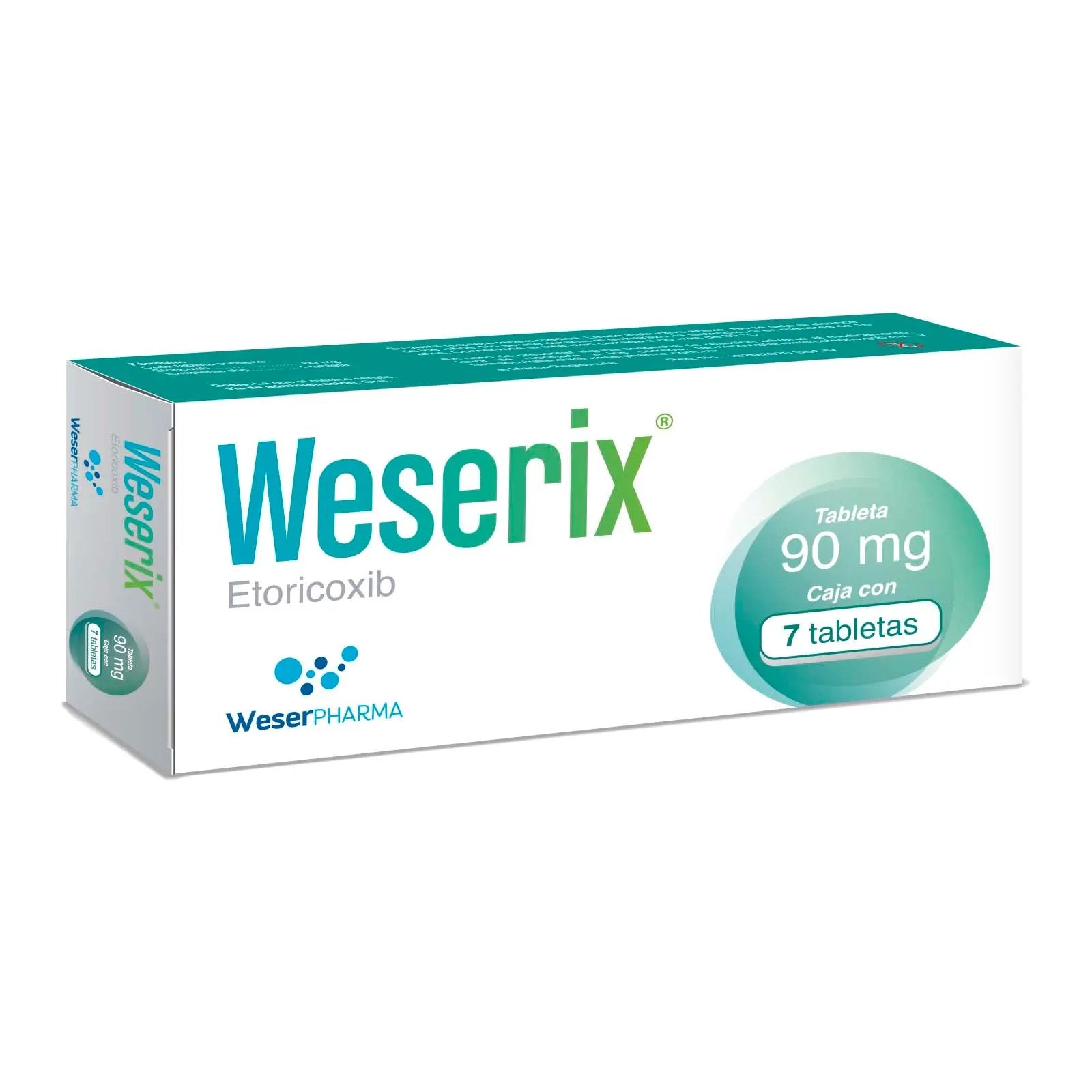 WESERIX 90 MG 7 TAB