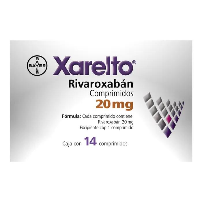 XARELTO 20 MG 14 CPR