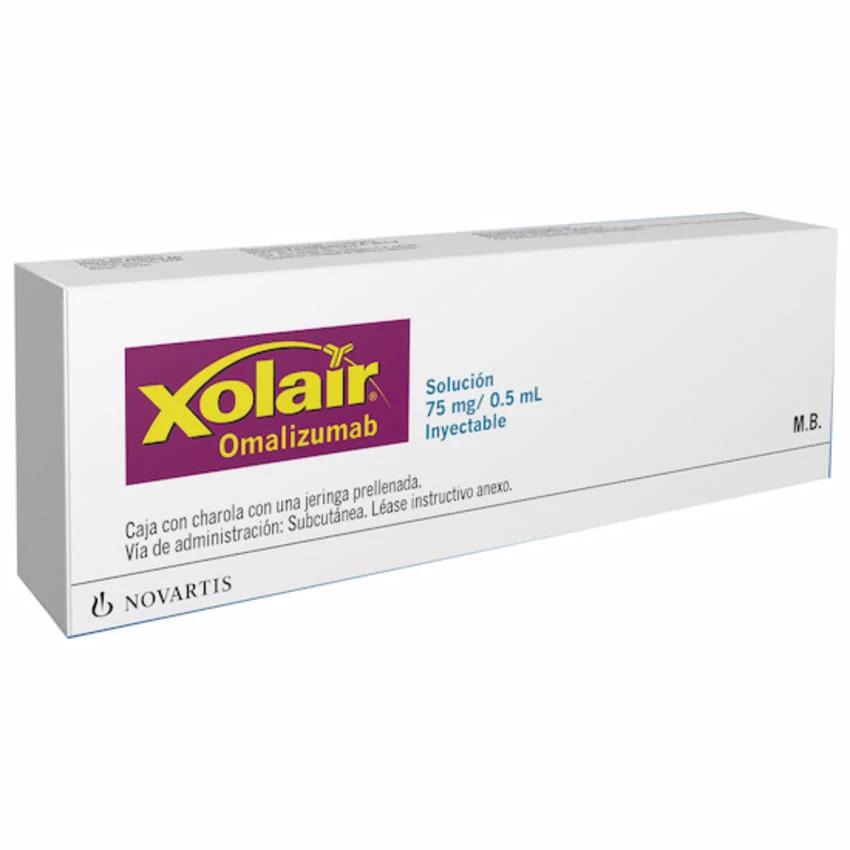 XOLAIR 75MG SOL INY JGA PRELLE