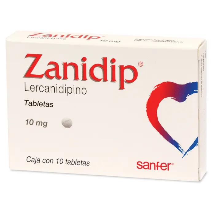 ZANIDIP 10 MG 10 TAB
