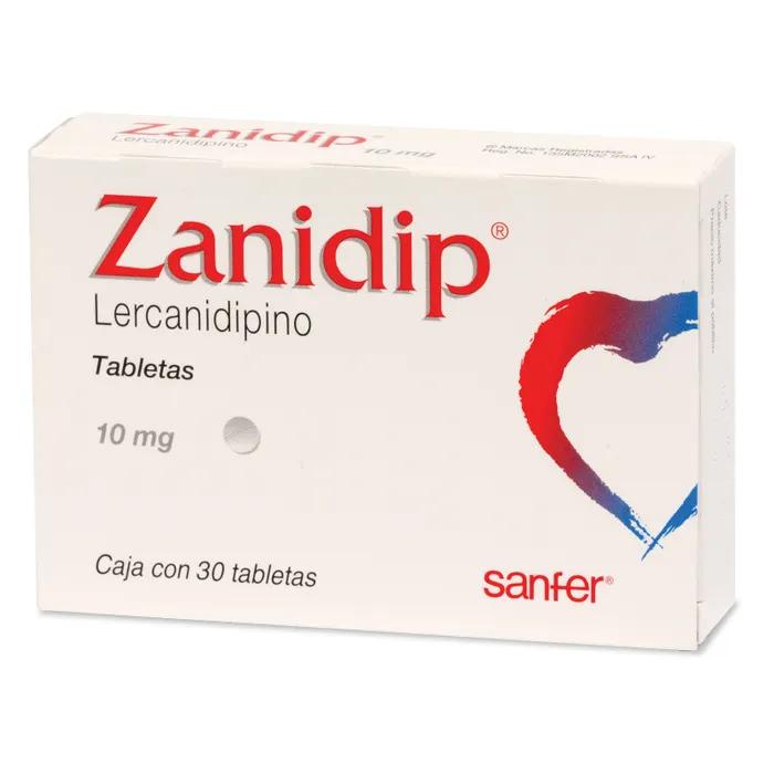 ZANIDIP 10 MG 30 TAB