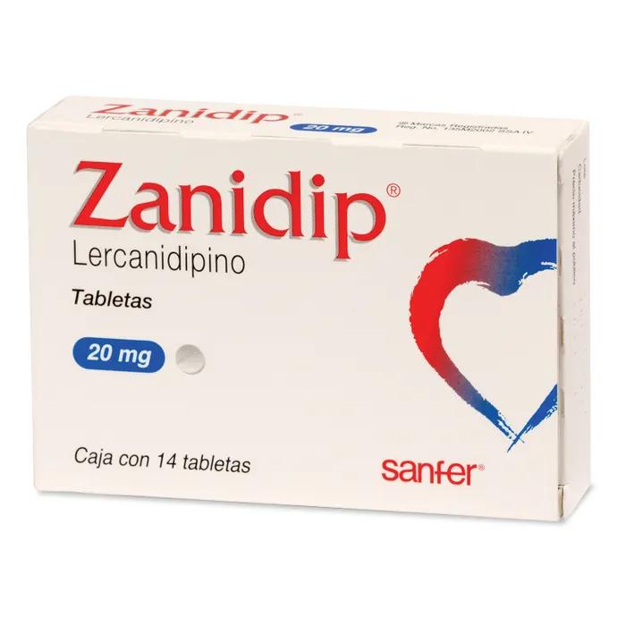 ZANIDIP  14 TAB 20 MG