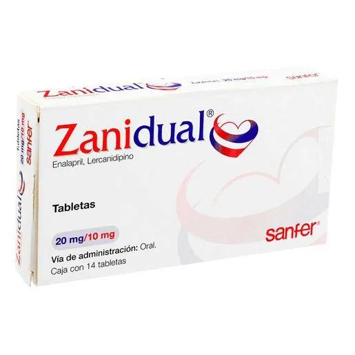 ZANIDUAL 20MG/10MG 14 TAB