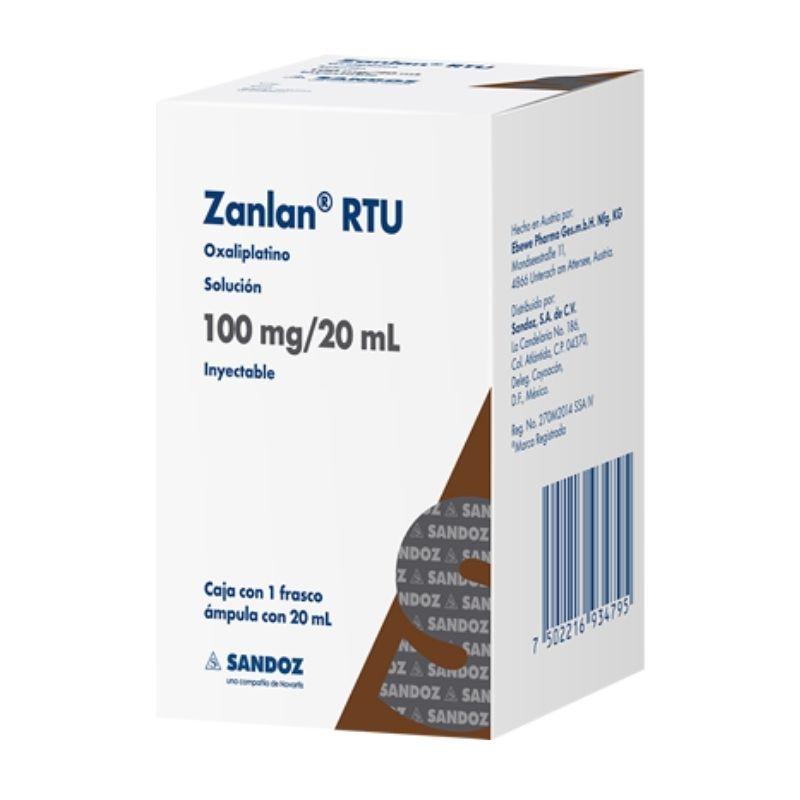 ZANLAN RTU 100MG SOL INY 20ML FA