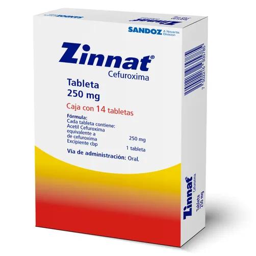 ZINNAT 250 MG 14 TAB N3323