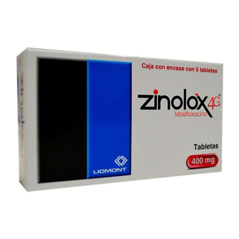 ZINOLOX4G 400 MG 5 TAB