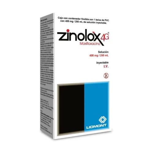 ZINOLOX4G 400MG SOL INY BSA 250ML