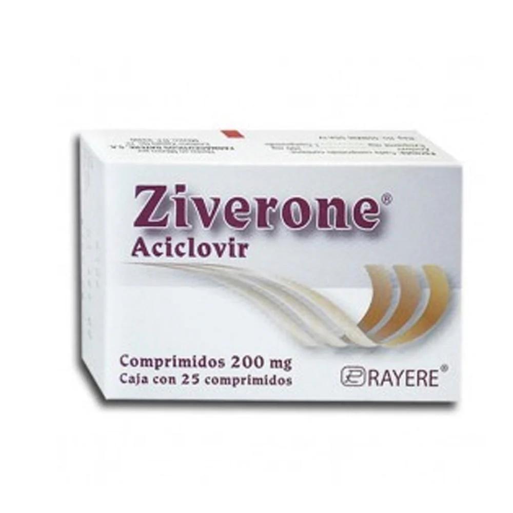 ZIVERONE 25 COMP 200 MG