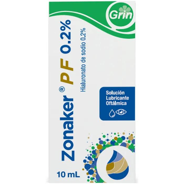 ZONAKER PF 0.2% SOL 10 ML