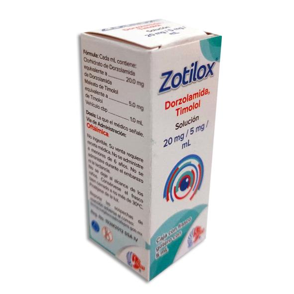 ZOTILOX 1 SOL OFT 20/5 MG/ML