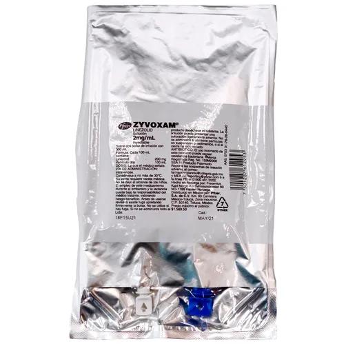 ZYVOXAM 2 MG/M SOL INY 300 ML