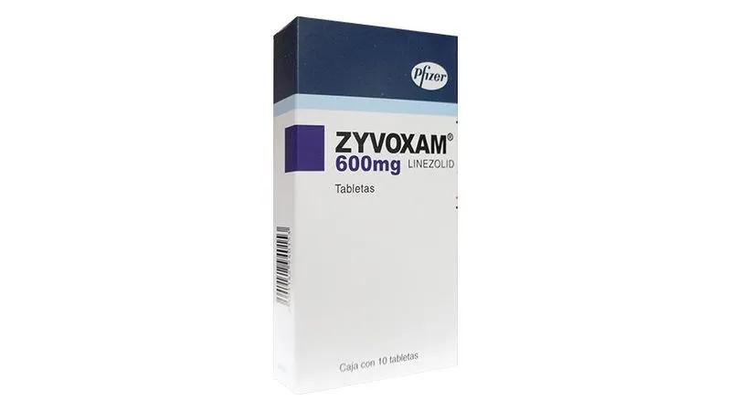 ZYVOXAM 600 MG TAB 10