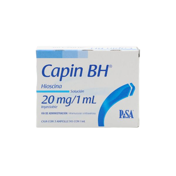 CAPIN BH 20MG/ML C/1ML 3AMP SI NVO
