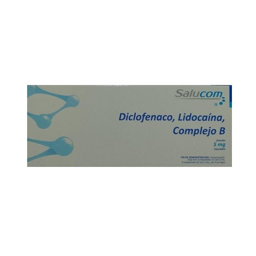 SM COMPLEJO B/DICLO/LIDO 5MG C/6AMP
