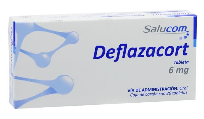 SM DEFLAZACORT 6MG C/20TAB NVO TLJ