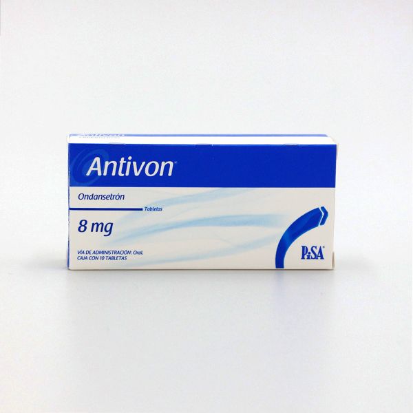 ANTIVON 8MG C/10TAB