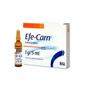 EFE-CARN 1G/5ML C/5ML 5AMP SI VP