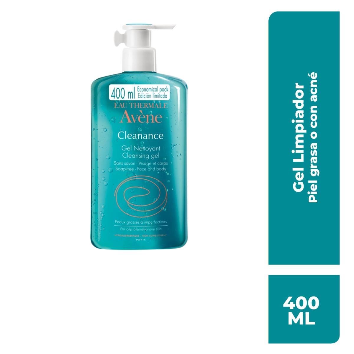 AVENE GEL LIMPIADOR P-GRASA 400ML