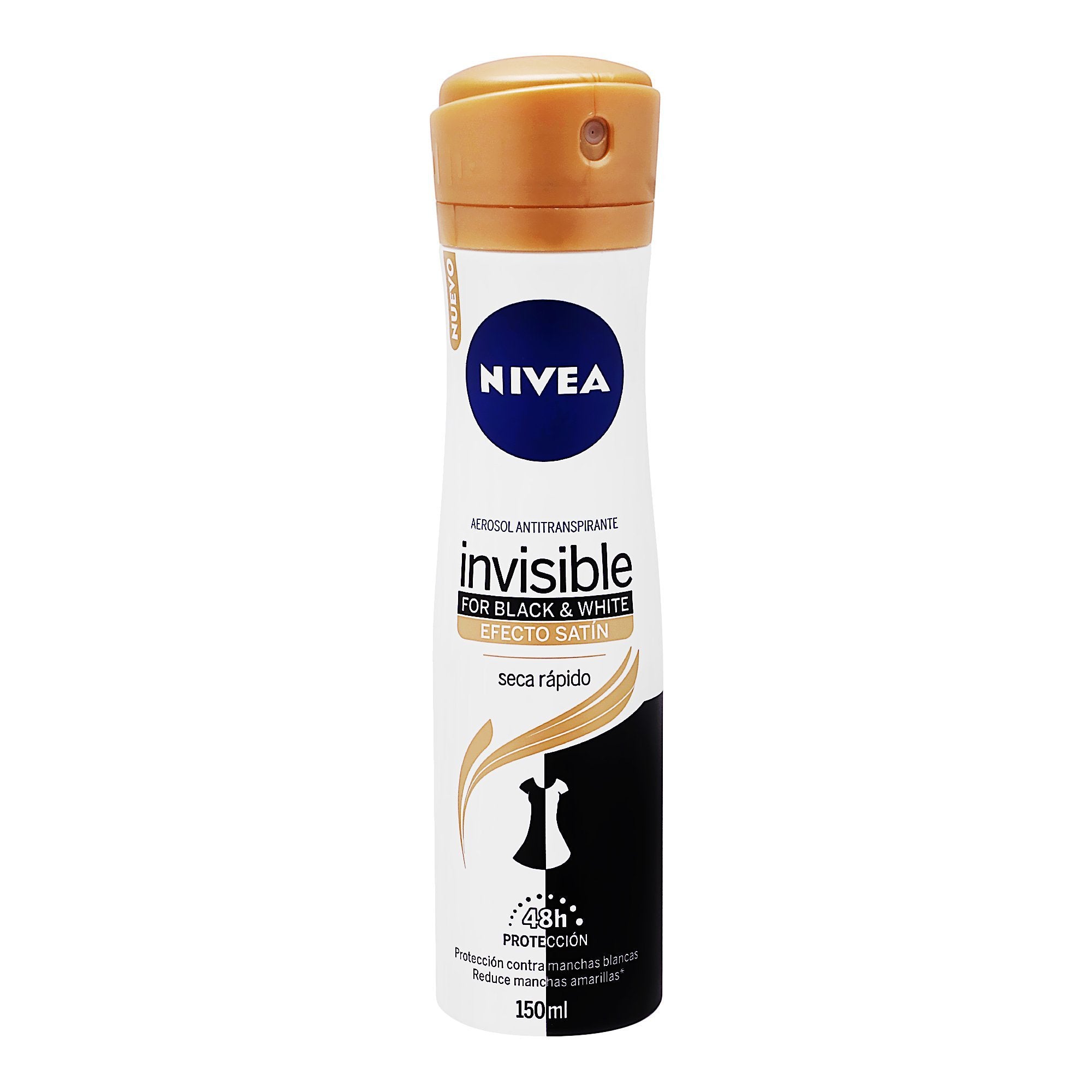 NIVEA DESOD SPRAY M INV SATIN 150ML