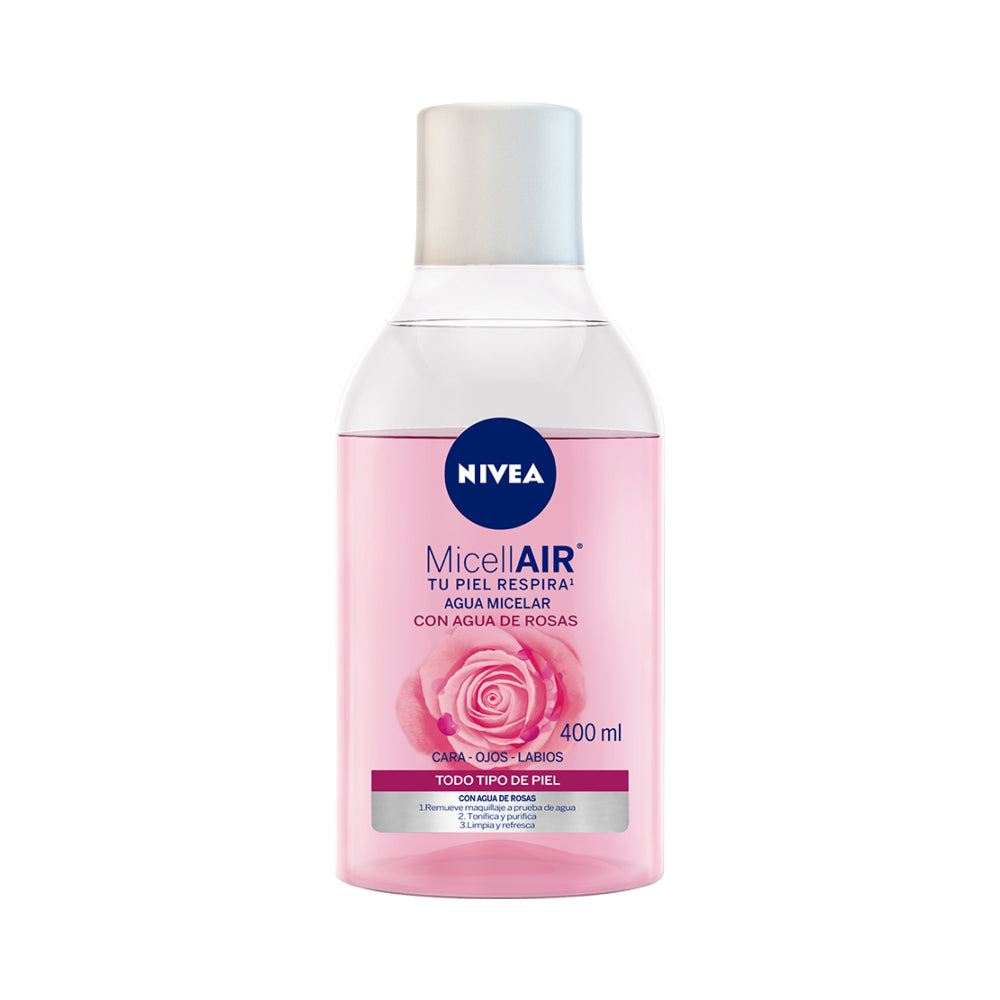 AGUA MICELAR NIVEA ROSAS 400ML