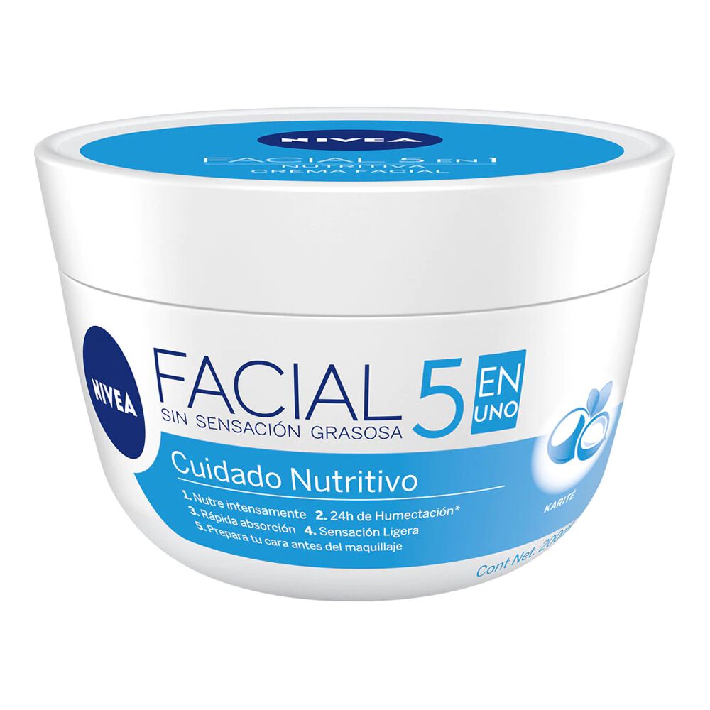 NIVEA FACIAL 5EN1 NUTR KA
