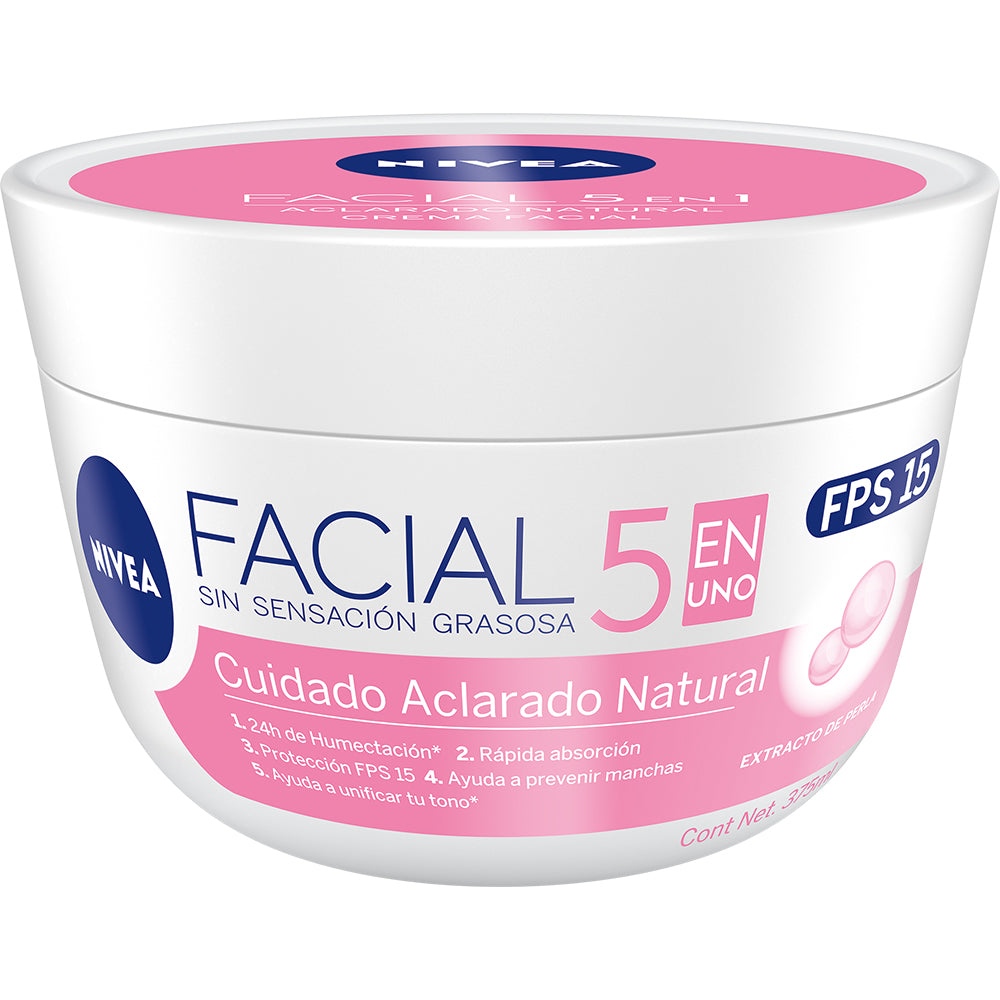 CRA NIVEA FAC 5EN1 ACLA NAT 375ML