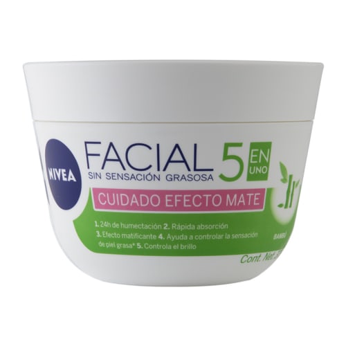 CRA NIVEA FAC 5EN1 EFEC MATE375ML