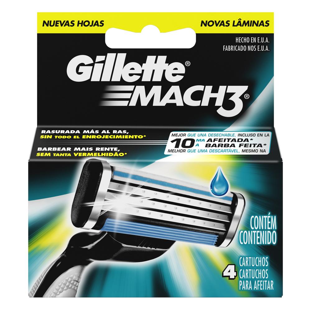 GILLETTE MACH 3 CLASICA CART C4