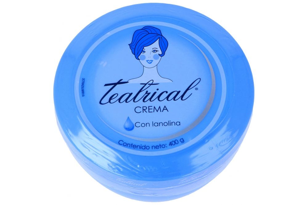 TEATRICAL CRA SOLIDA AZUL 400G