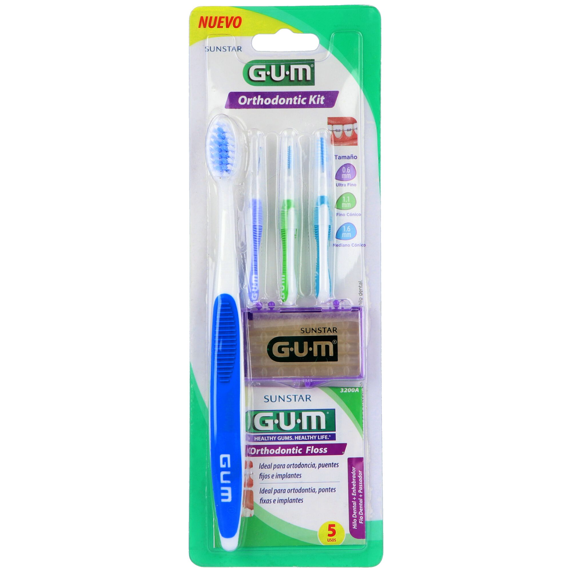 CEPILLO D GUM KIT ORTODONCIA