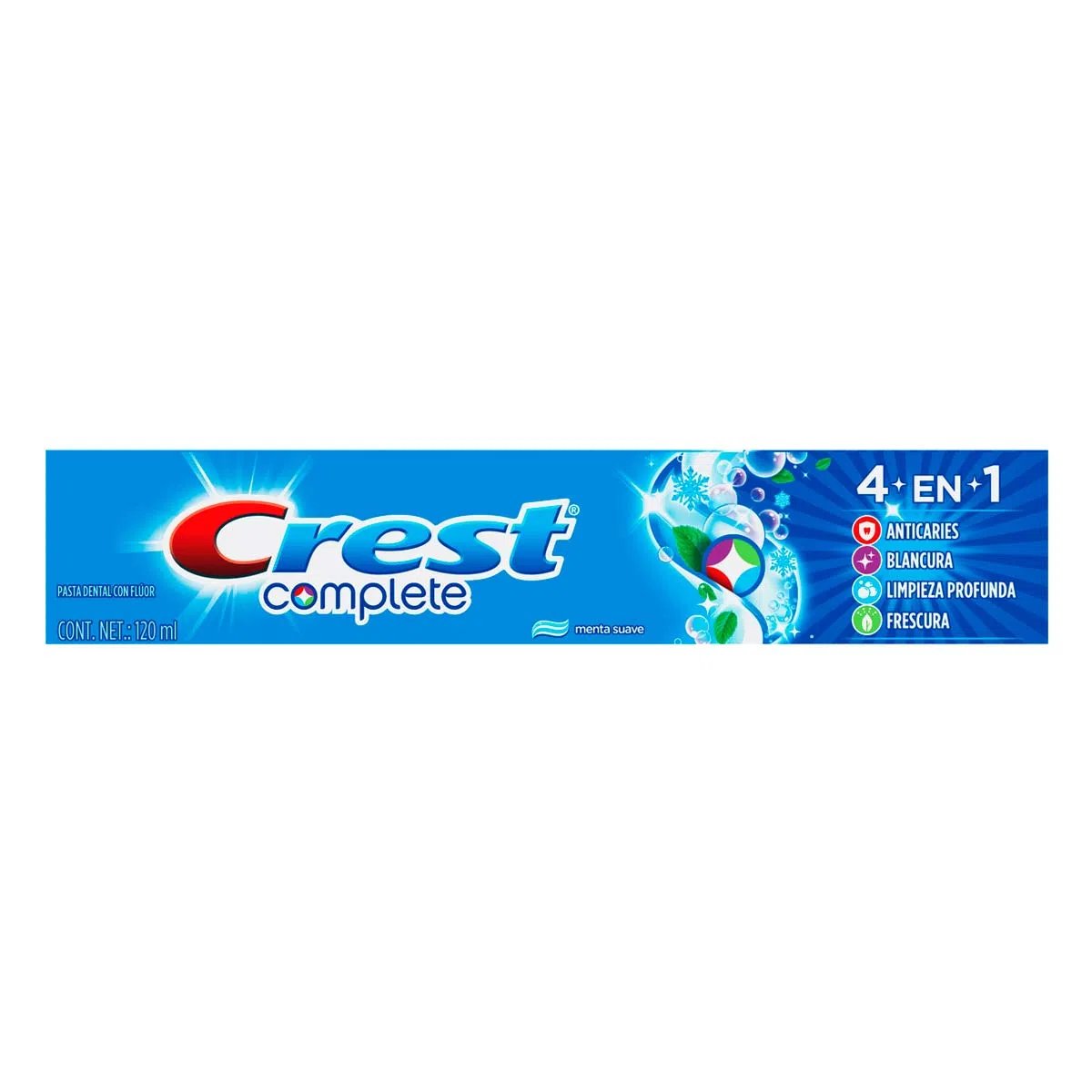 CREST CRE DENT COMPLETE 4EN1 120ML