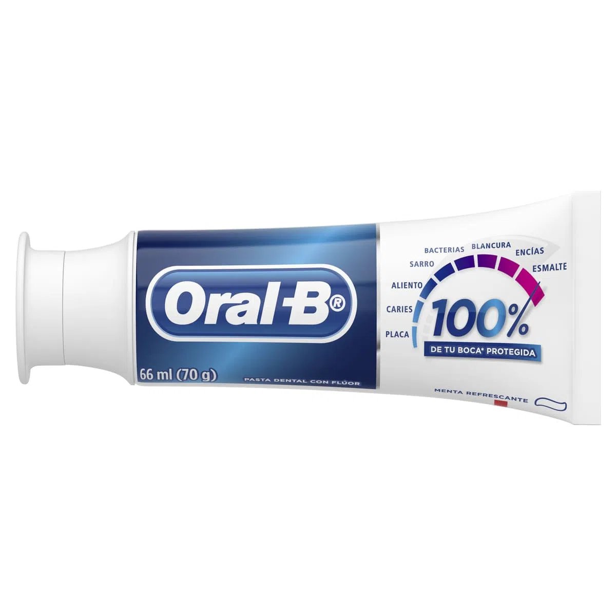 C D ORAL-B 100% MTA REFRES 66ML